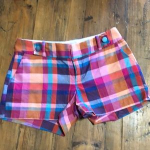 NWOT Plaid Banana Republic Plaid shorts